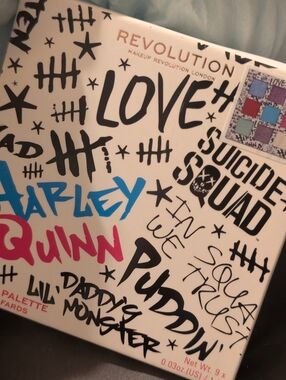 NIB Revolution Harley Quinn Daddy's Lil Monster Eyeshadow Palette